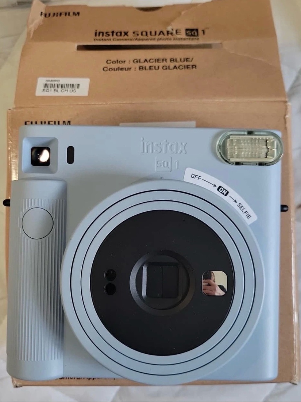 Instax Square SQ1 Glacier Blue Instant Camera used lightly